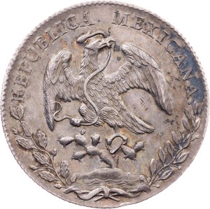 Mexico, 8 Reales 1895, Mo AB