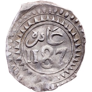 Morocco, Dirham AH1187 (1773)