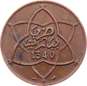 Morocco, 10 Mazunas 1340 (1922), Poissy