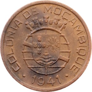 Mozambique, 20 Centavos 1941, Lisbon
