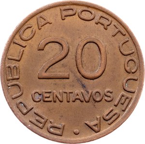 Mozambique, 20 Centavos 1941, Lisbon