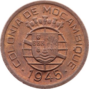 Mozambique, 50 Centavos 1945, Lisbon