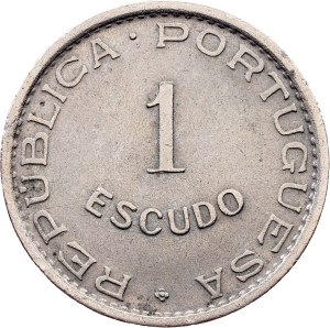 Mozambique, 1 Escudo 1950, Lisbon