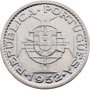 Mozambique, 20 Escudos 1952, Lisbon