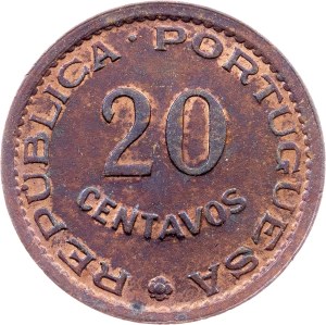 Mozambique, 20 Centavos 1974, Lisbon