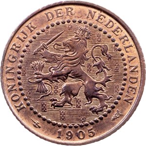 Netherlands, 1 Cent 1905, Utrecht