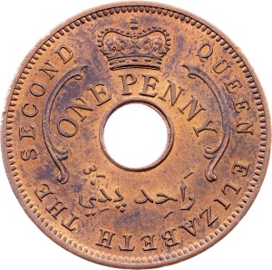 Nigeria, 1 Penny 1959, London
