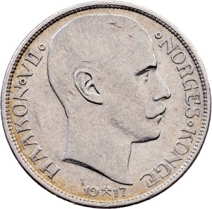 Norway, 1 Krone 1917, Kongsberg