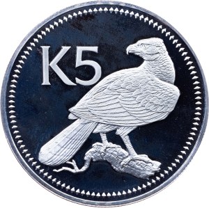 Papua New Guinea, 5 Kina 1975, Wawa