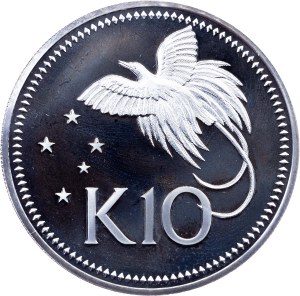 Papua New Guinea, 10 Kina 1975, Wawa