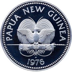 Papua New Guinea, 5 Kina 1976, Wawa