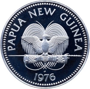 Papua New Guinea, 5 Kina 1976, Wawa