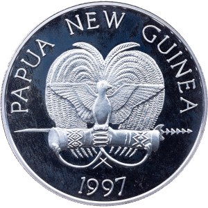 Papua New Guinea, 5 Kina 1997