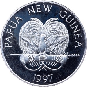 Papua New Guinea, 5 Kina 1997