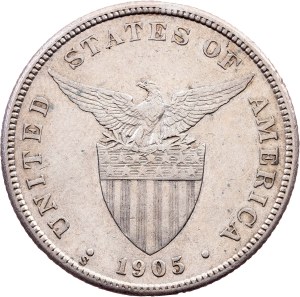 Philippines, 50 Centavos 1905, San Francisco