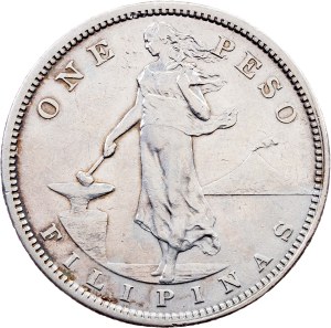 Philippines, 1 Peso 1907, San Francisco