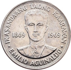 Philippines, 1 Piso 1969, Philadelphia
