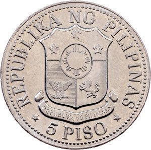 Philippines, 5 Piso 1975