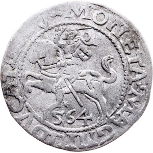 Sigismund II. August, 1/2 Groschen / Półgrosz 1564, Vilnius