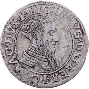 Sigismund II. Augustus, 4 Groschen 1566, Vilnius