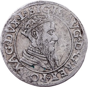 Sigismund II. Augustus, 4 Groschen 1566, Vilnius