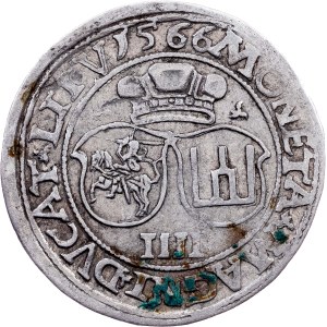 Sigismund II. Augustus, 4 Groschen 1566, Vilnius