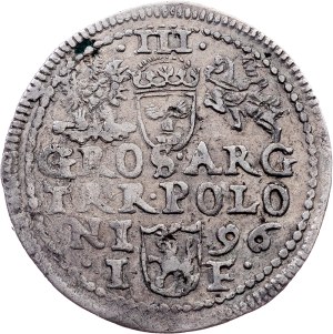 Sigismund III. Vasa, 3 Groszy / Trojak 1596
