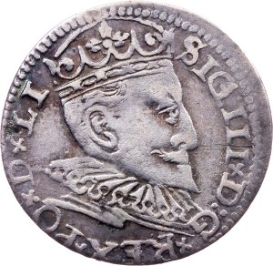 Sigismund III. Vasa, 3 Groszy / Trojak 1595, Riga