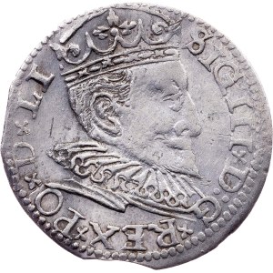 Sigismund III. Vasa, 3 Groszy / Trojak 1595, Riga