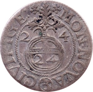 Gustav II. Adolph, 1⁄24 Thaler 1624, Riga