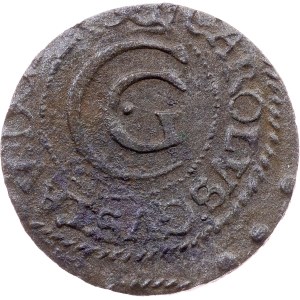 Carl X. Gustav, Solidus 1654, Riga