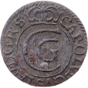 Carl X. Gustav, Solidus 1656, Riga