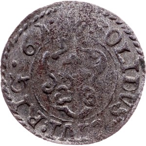 Carl X. Gustav, Solidus 1661, Riga