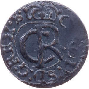 Carl X. Gustav, Solidus 1663, Riga
