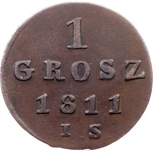Friedrich August I., 1 Grosz 1811, I.S., Warsaw
