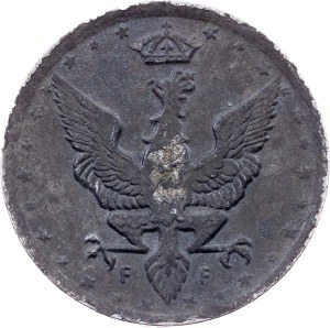 Poland, 10 Fenigów 1917, Stuttgart