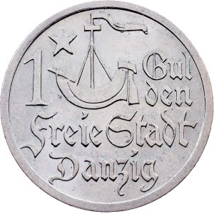 Danzig, 1 Gulden 1923, Berlin