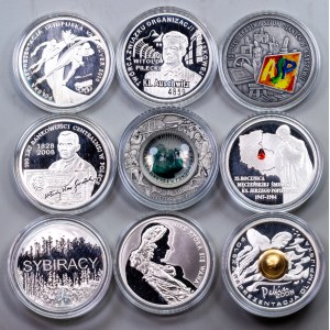 Poland, 10 Zlotych 2004, 2008, 2009, 2010