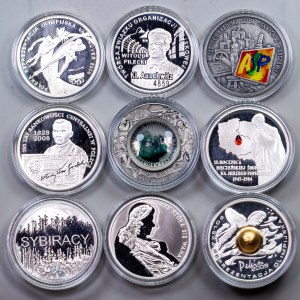 Poland, 10 Zlotych 2004, 2008, 2009, 2010