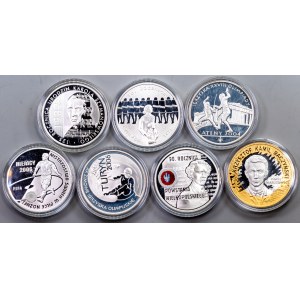 Poland, 10 Zlotych 2004, 2006, 2007, 2008, 2009