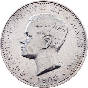 Portugal, 500 Reis 1908, Lisbon