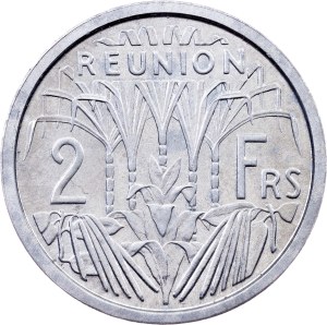 Reunion, 2 Francs 1948, Paris