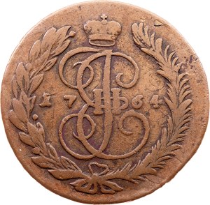 Russia, 5 Kopecks 1764, MM