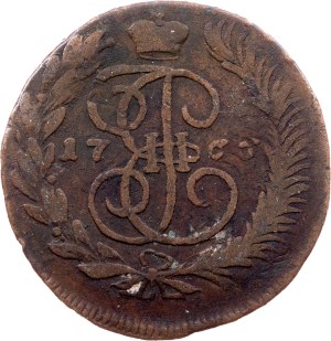 Russia, 5 Kopecks 1766, MM