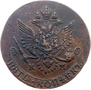 Russia, 5 Kopecks 1782, КМ