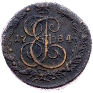 Russia, 5 Kopecks 1784, KM