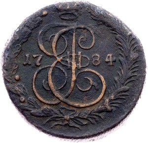 Russia, 5 Kopecks 1784, KM