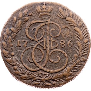 Russia, 5 Kopecks 1786, КМ