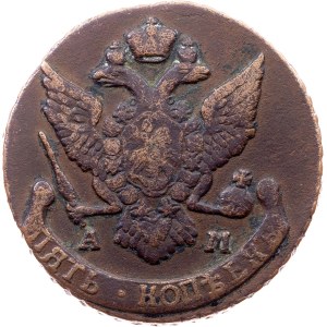 Russia, 5 Kopecks 1790, AM