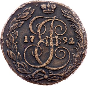 Russia, 5 Kopecks 1792, KM